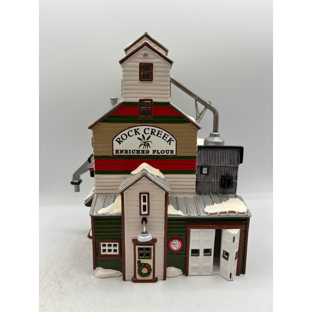 Department 56 1998 Vintage Original Snow Village The Farmers Co-Op Granary 54946